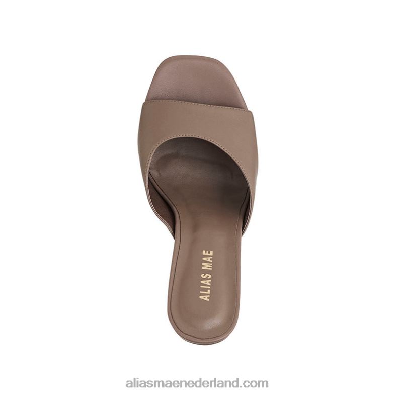 Alias Mae Delphi DNT8D29 taupe leer