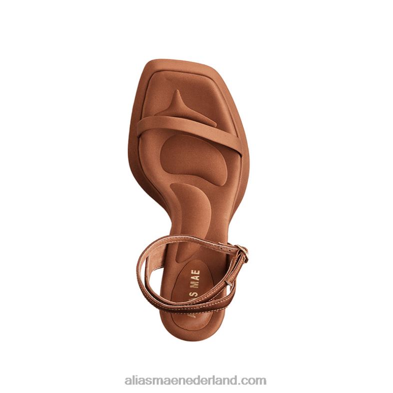 Alias Mae Kelsey DNT8D9 bruin satijn