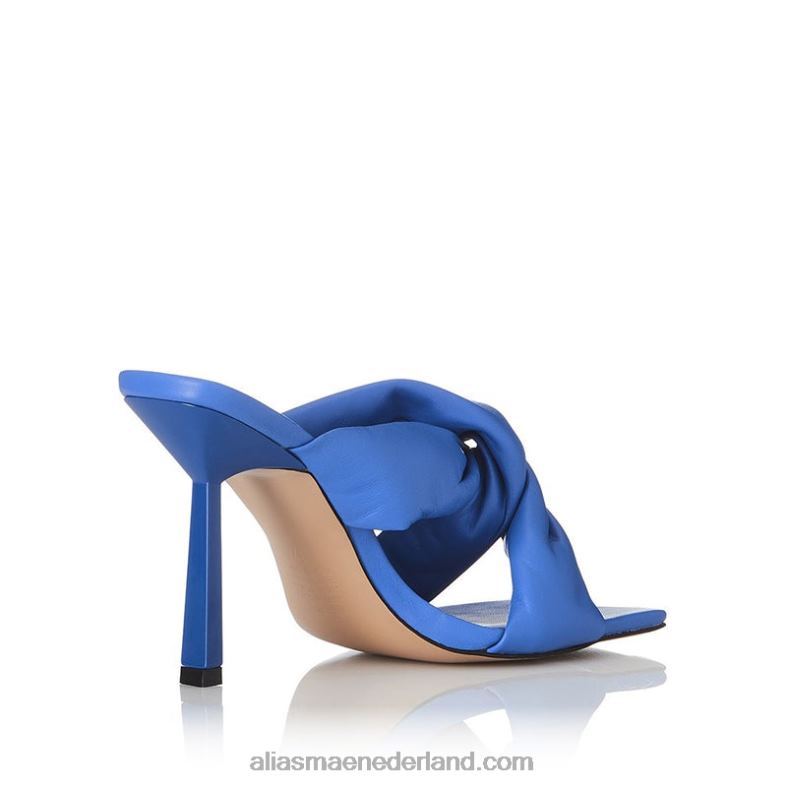 Alias Mae asser DNT8D120 helder blauw leer