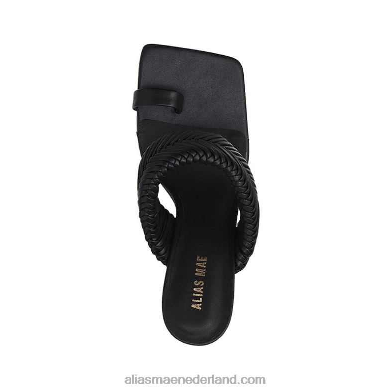 Alias Mae lewie DNT8D58 zwart leer