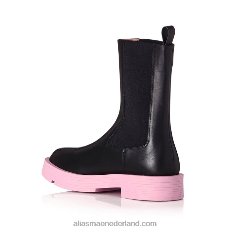 Alias Mae noch ik DNT8D183 zwart/roze leer