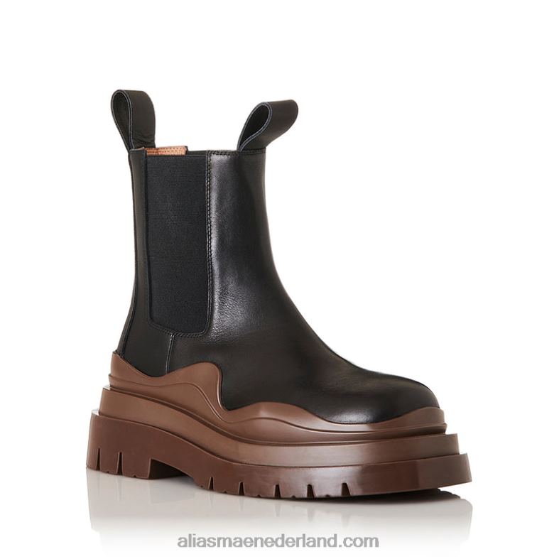 Alias Mae pixie DNT8D213 zwart/koffie leer