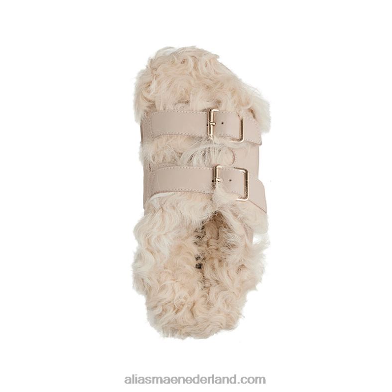 Alias Mae patti DNT8D155 creme/natuurlijke schapenvacht/leer