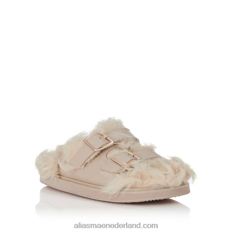 Alias Mae patti DNT8D155 creme/natuurlijke schapenvacht/leer