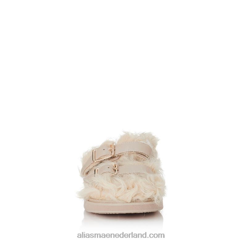 Alias Mae patti DNT8D155 creme/natuurlijke schapenvacht/leer