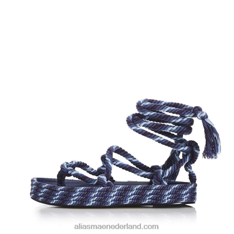 Alias Mae wonder DNT8D159 blauw multi leer