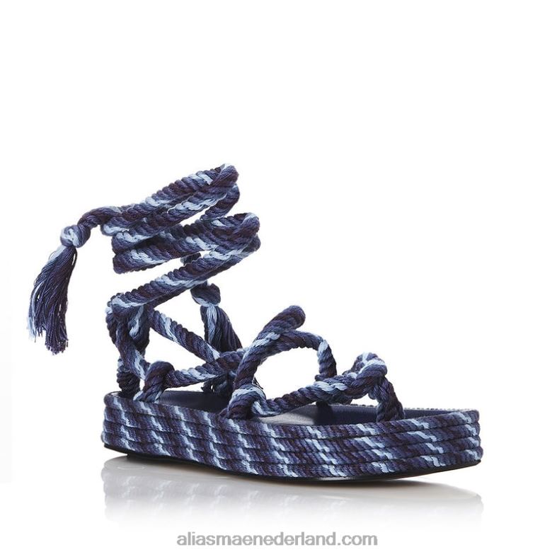 Alias Mae wonder DNT8D159 blauw multi leer