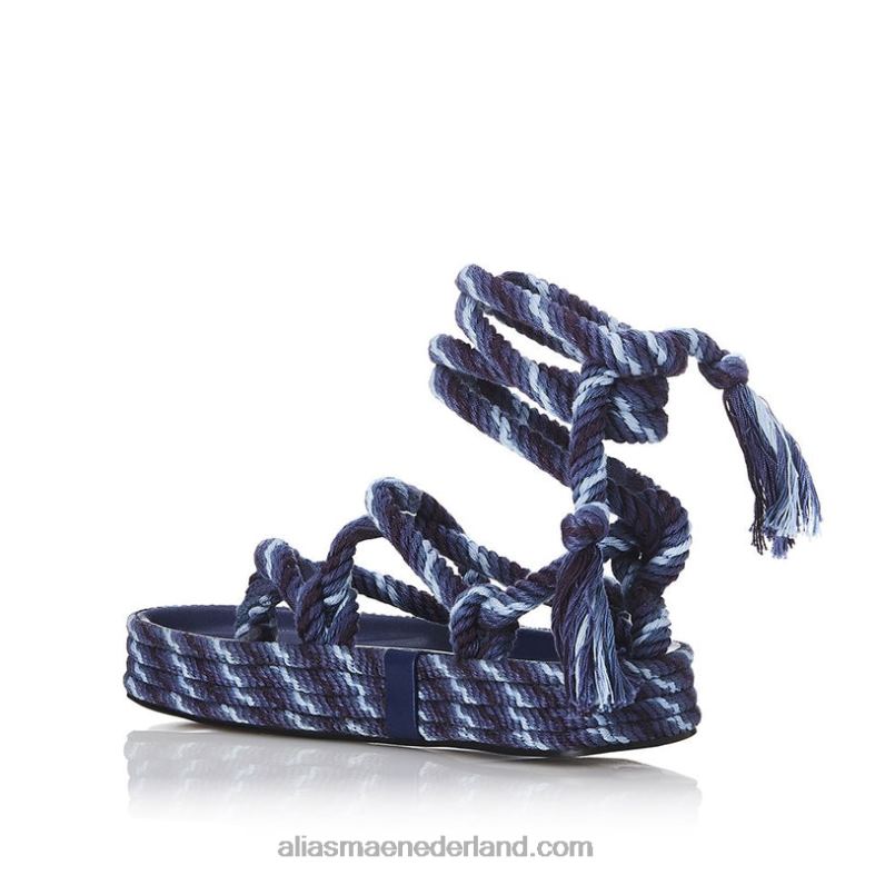 Alias Mae wonder DNT8D159 blauw multi leer